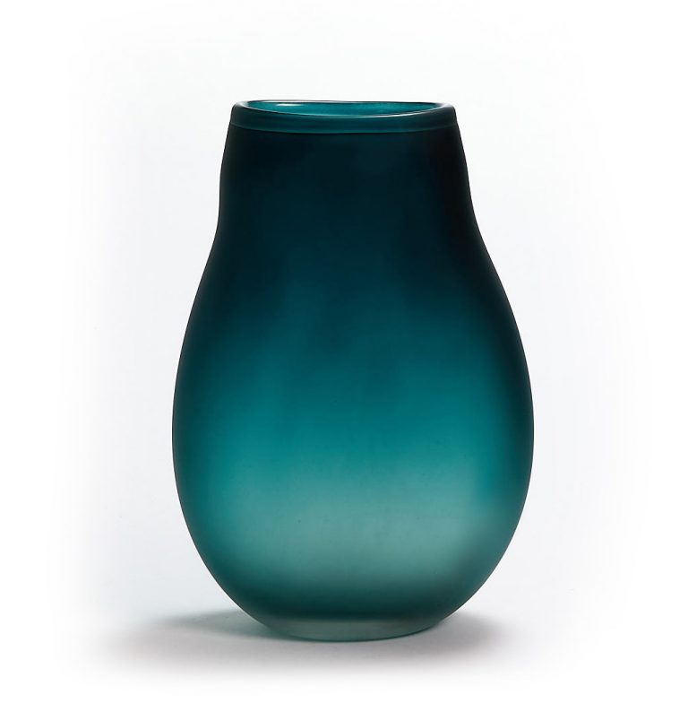 Productshot of Ju Axelle Vase Large in aqua