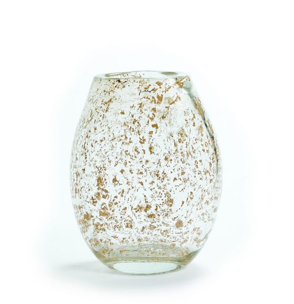 Productshot of Ju Axelle Vase Medium in Gold
