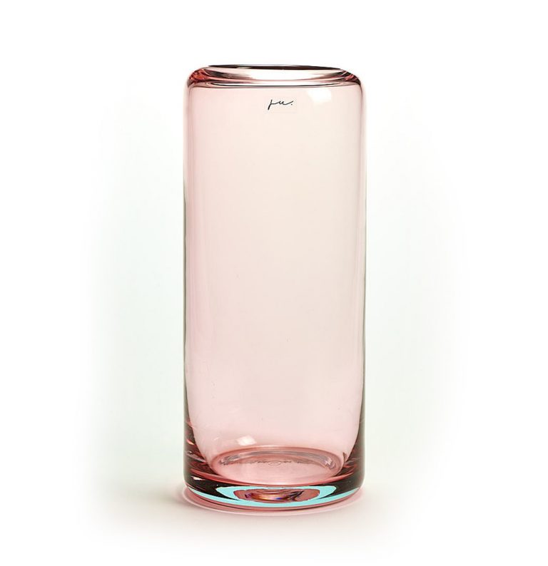 Productshot of Ju Corina Vase Hurricane High in rosé